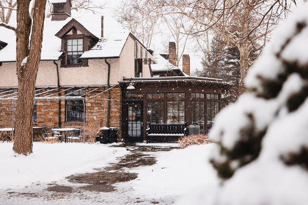 Exterior of The Café at the Frick