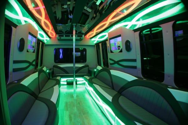 25 passenger party bus