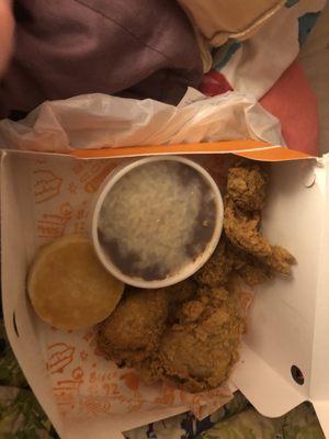 Four piece chicken