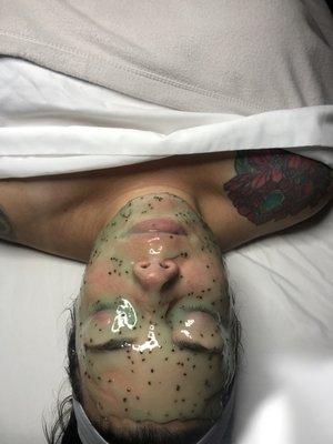 Cooling Kiwi Jelly Mask