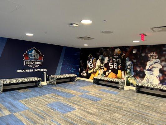 Hall of Fame themed room