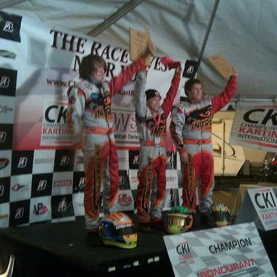 Loaded the podium with my HR Drivers at STARS Vegas Race