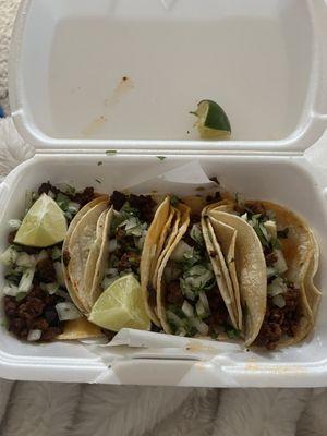 Soyrizo tacos