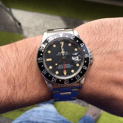 Rolex GMT Master 16750 from HQ Milton.