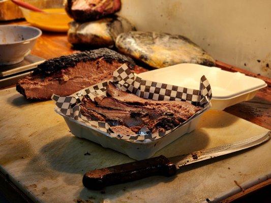 Super tinder brisket.. it literally melts in your mouth!