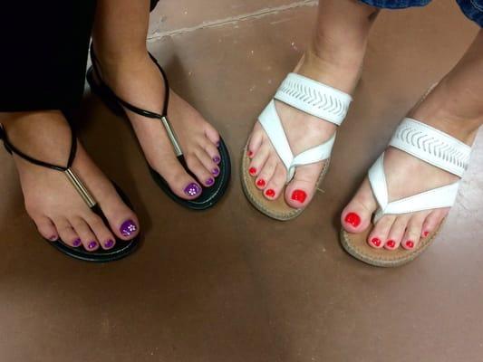 Love our pedis!