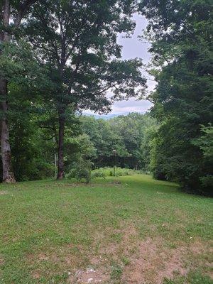 Rear view from main lodge