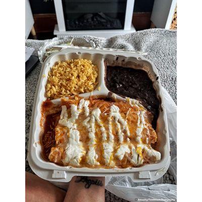 Enchiladas were really good! | #intenselypassionatephotography