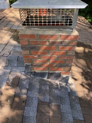 Chimney re - construction with Capping.