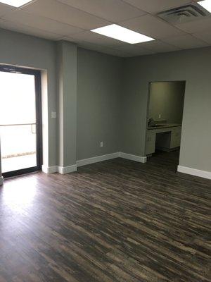 1208A office lobby with breakroom