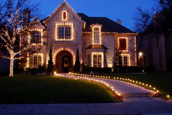 Christmas Light Installation