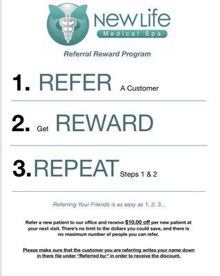 Our Referral Rewards Program