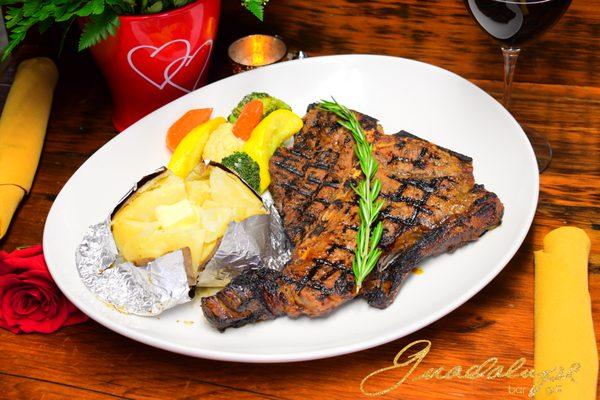 Valentine's weekend Specials! Porterhouse steak!