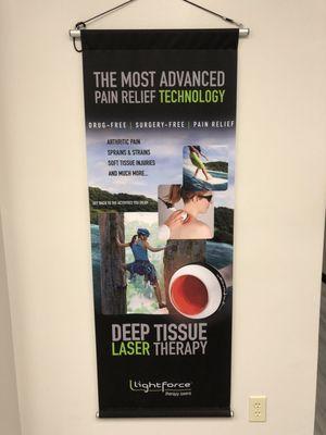 Class IV laser therapy!