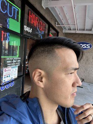 Men's fade