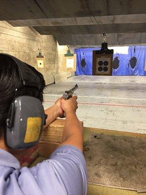 First time shooter: perfect score during BPS2 qualifications. Good job!!!