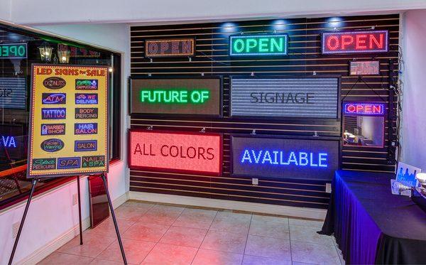 LED City digital signage.