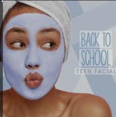 20% OFF Teenage Acne Facials (Back to School Specials)