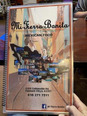 Menu Cover