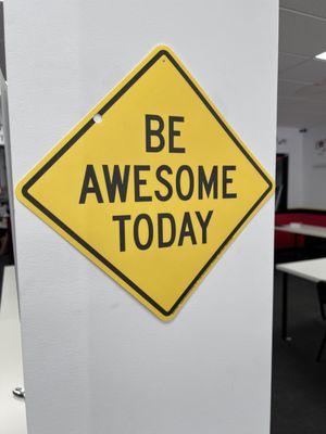 Be Awesome Today!