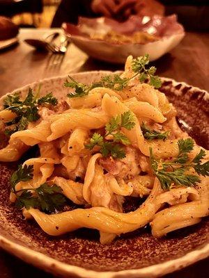 Garganelli with Braised Goat