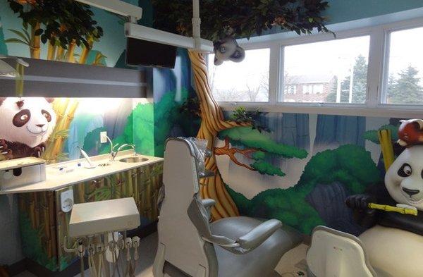 Tender Care Pediatric Dentistry Patient Room