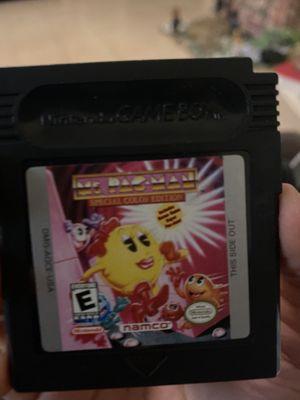 Mrs Pac-Man special color edition with bonus game super Pac-Man