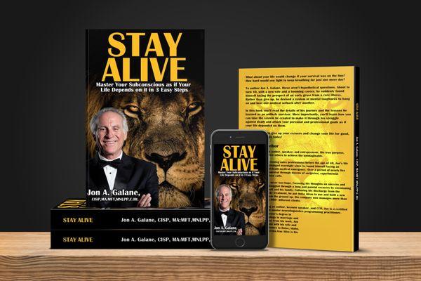 Jon's book, Stay Alive. Available on Amazon