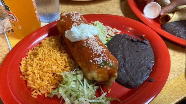 Steak Chimichanga