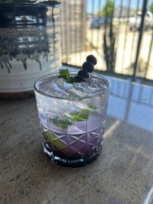 Blueberry mojito!