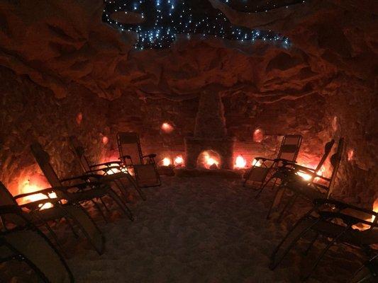 Amazing salt cave