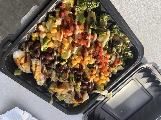 Vegetarian Cobb Salad