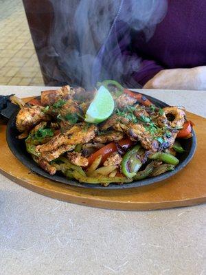 Chicken Fajita dinner