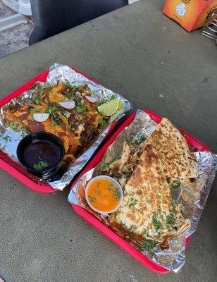 Birria and Steak Quesadilla! Yummy!!!