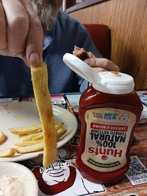 That's a huge fry! Wonder what the potato looked like?