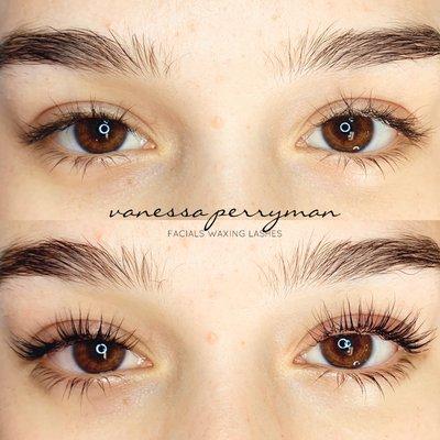 WOWZA!!  Check out this gorgeous lash lift and tint.