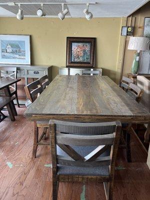 This dining room table is a possibility!