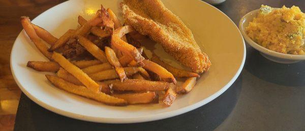 Catfish and fries