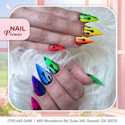 Summer isn't complete without colorful nails.  Come get yours done today!
* : https://lk.macmarketing.us/nailpremier-booking