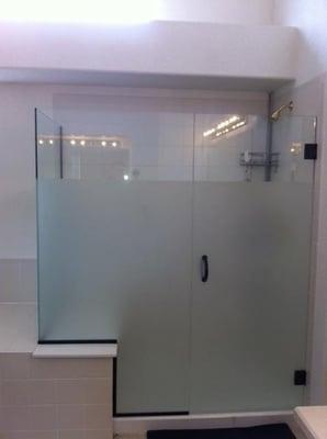 Shower Door Install