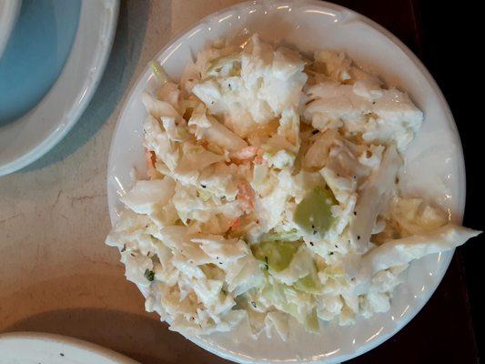 Made today homestyle Coleslaw yummo!