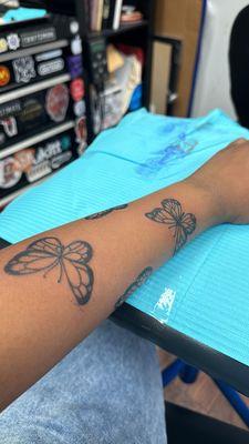 Butterfly tattoo