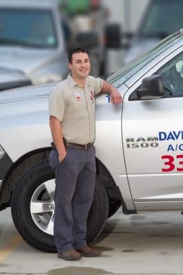 One of our very knowledgeable Service Technicians.