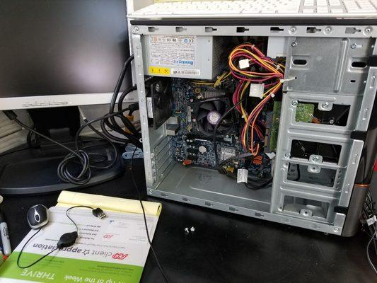 Lenovo desktop hard drive clone.