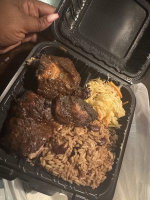 Jerk chicken plate