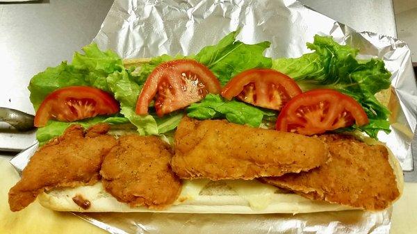 Chicken tender sub