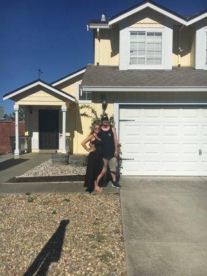 So happy for my friends and clients Dallis and Allie on the purchase of there first home!