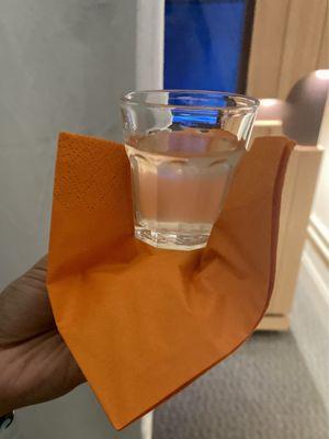 Re-hydration shot