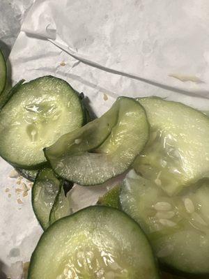 Bad cucumbers