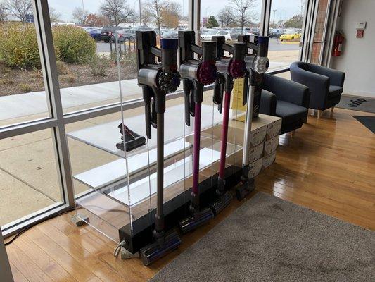 Dyson vacuums galore!!